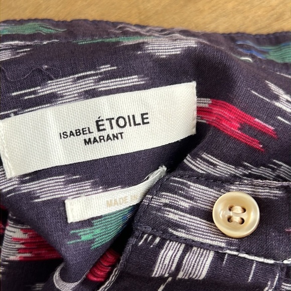 Isabel Marant Purple and Pink Patterned Jumpsuit - Picture 12 of 13